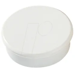 DAHLE 95538WS - Magnete, 38 mm, weiß, 10 Stück