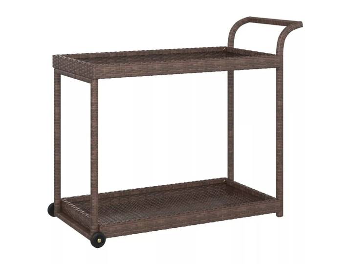 VidaXL - Barwagen rattan, One Size, Braun