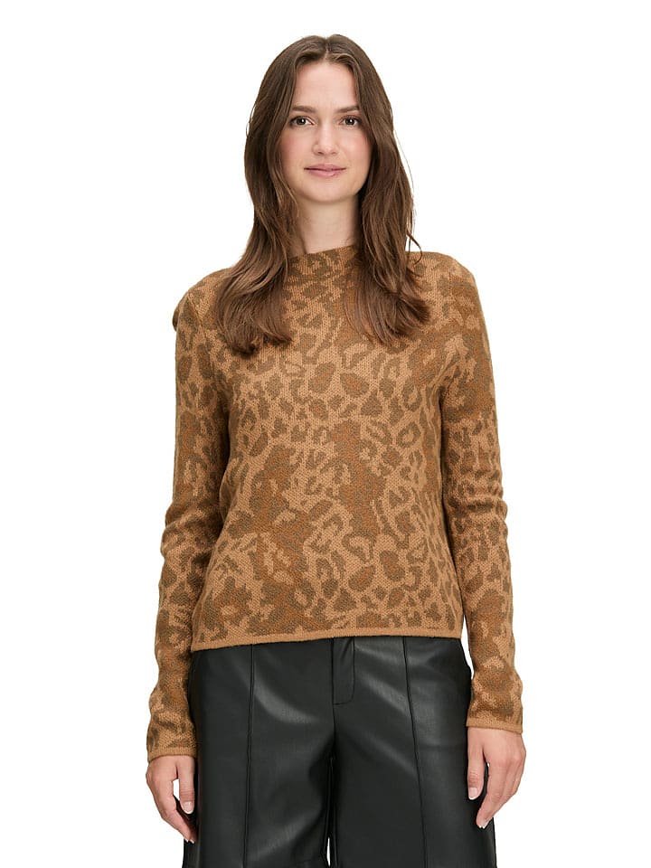 CARTOON Pullover in Camel - 36