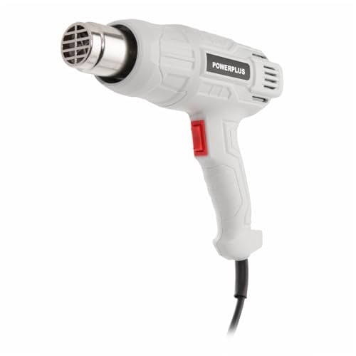 Powerplus Elektrisch Heteluchtpistool POWC80100 - 2000 W - Verfverwijderaar met 2 temperatuurinstellingen tot 600 °C