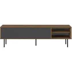 TemaHome »Ampere« TV-Schrank Schwarz mit Walnuss