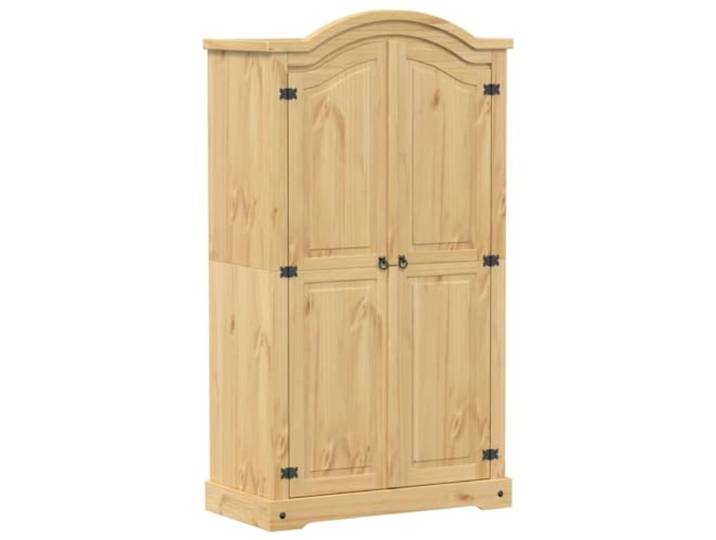 vidaXL Kleiderschrank Corona 102x52x186 cm Massivholz Kiefer