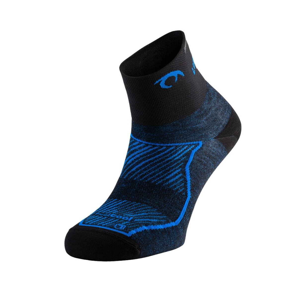 Meias Lurbel Race Three Azul Preto, Tamanho M Unisex