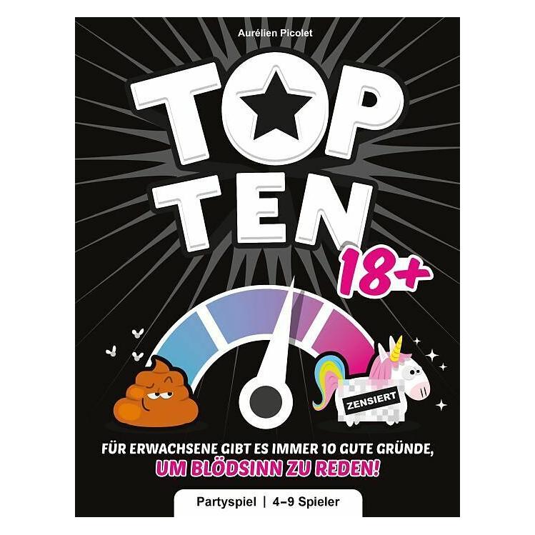Asmodée Top Ten (Deutsch, 8 - 9 Spieler) (COGD0009)