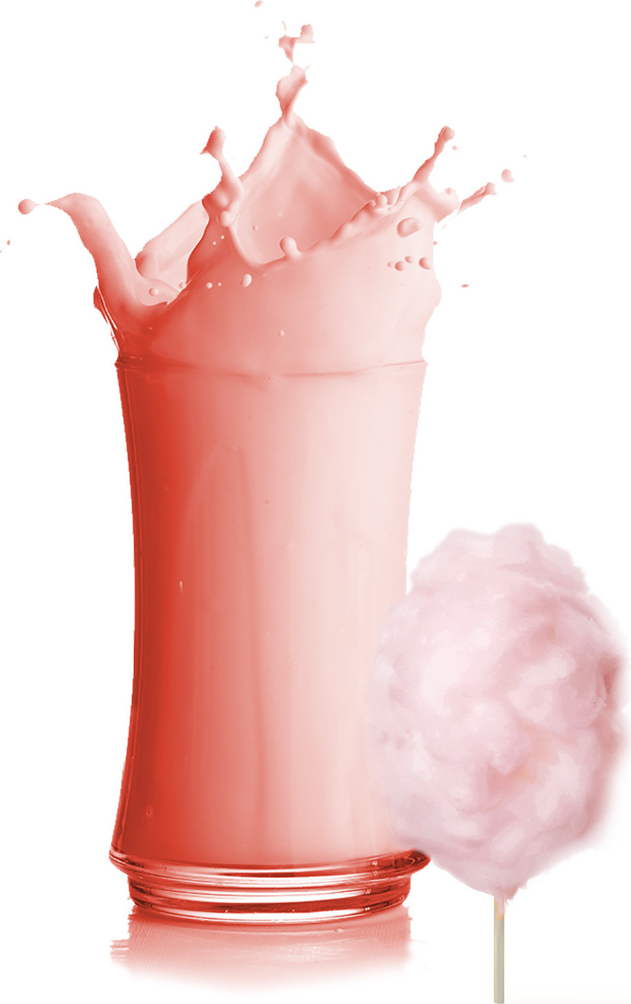 Gino Gelati Candy Roze Milkshake Poeder 1 kg
