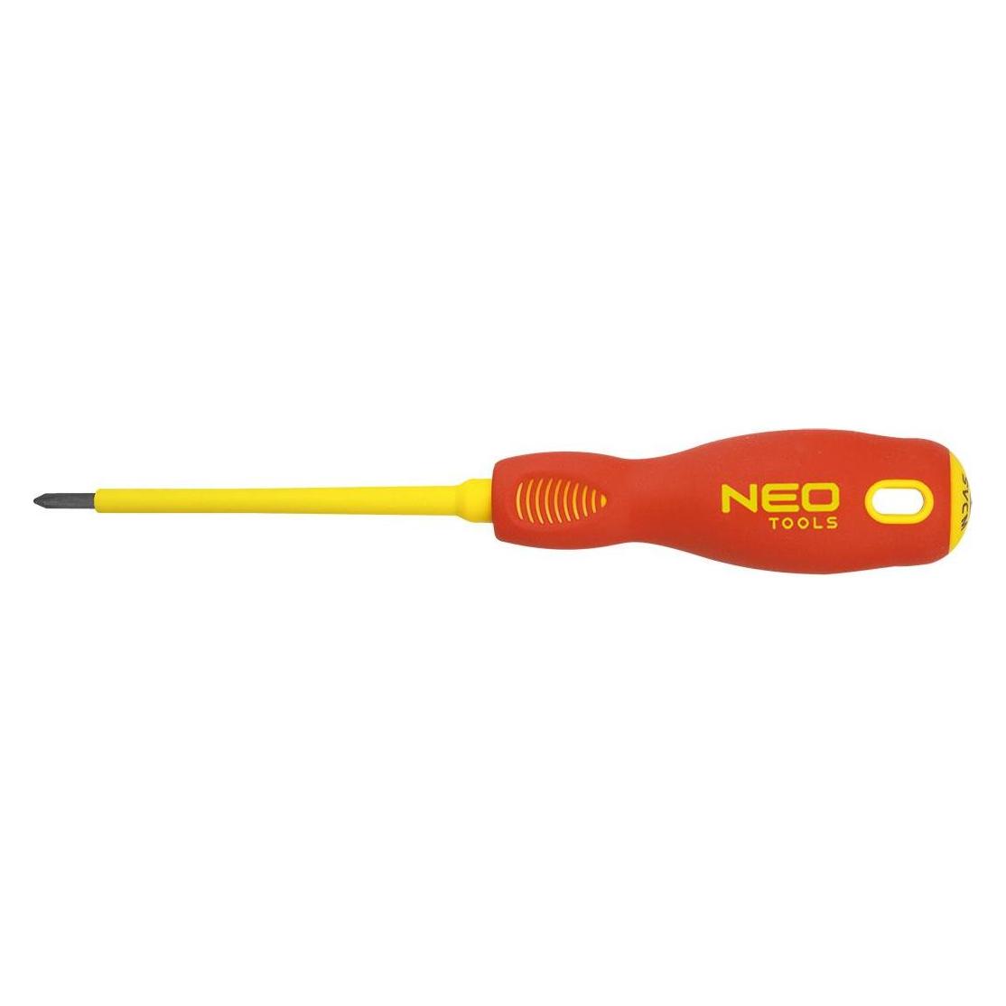 Neo Kreuzschlitzschraubendreher 1000V PZ1x80mm (04-062) (TOP-04-062)