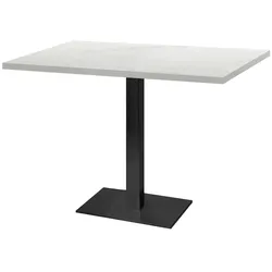 RestooTab - Tisch Milan 120x70cm Dekor Marmor paros