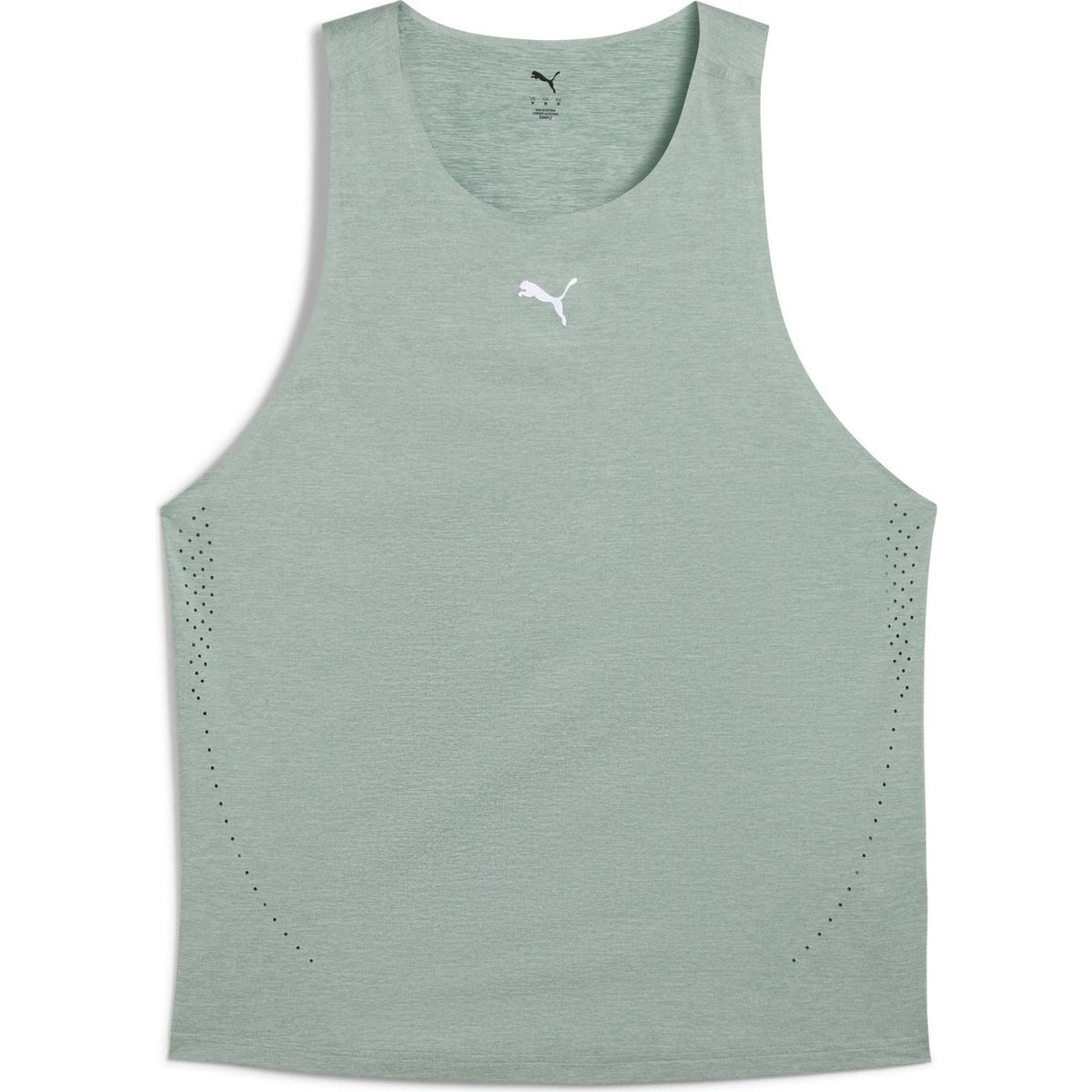 Puma M Run Cloudspun Tank​ green moon-heather (30) M 526630-30-M