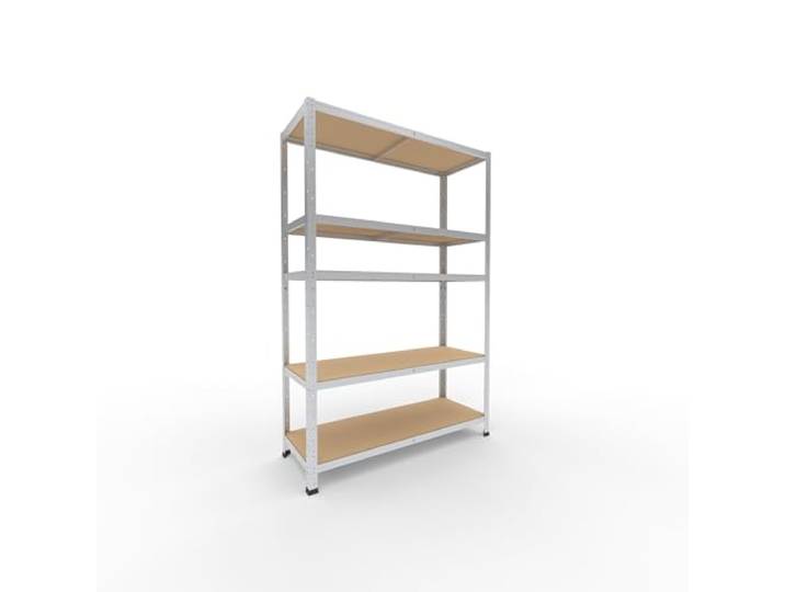 shelfplaza Home 180x120x45cm Schwerlastregal verzinkt mit 6 Böden x 145kg Kellerregal · Lagerregal · Metallregal · Regale für Kellerraum · Steckregal · Abstellraum Regal