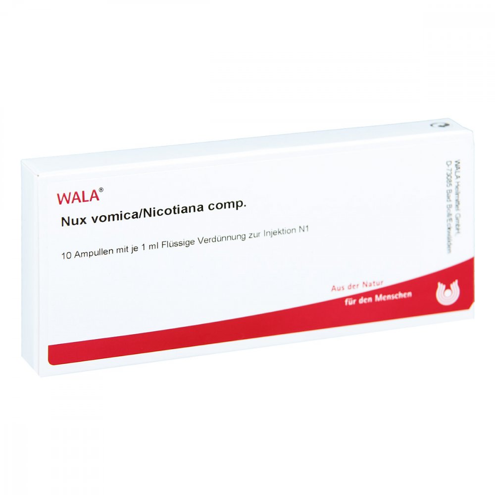 WALA Heilmittel GmbH Nux Vomica/ Nicotiana Comp. Ampullen 02233984