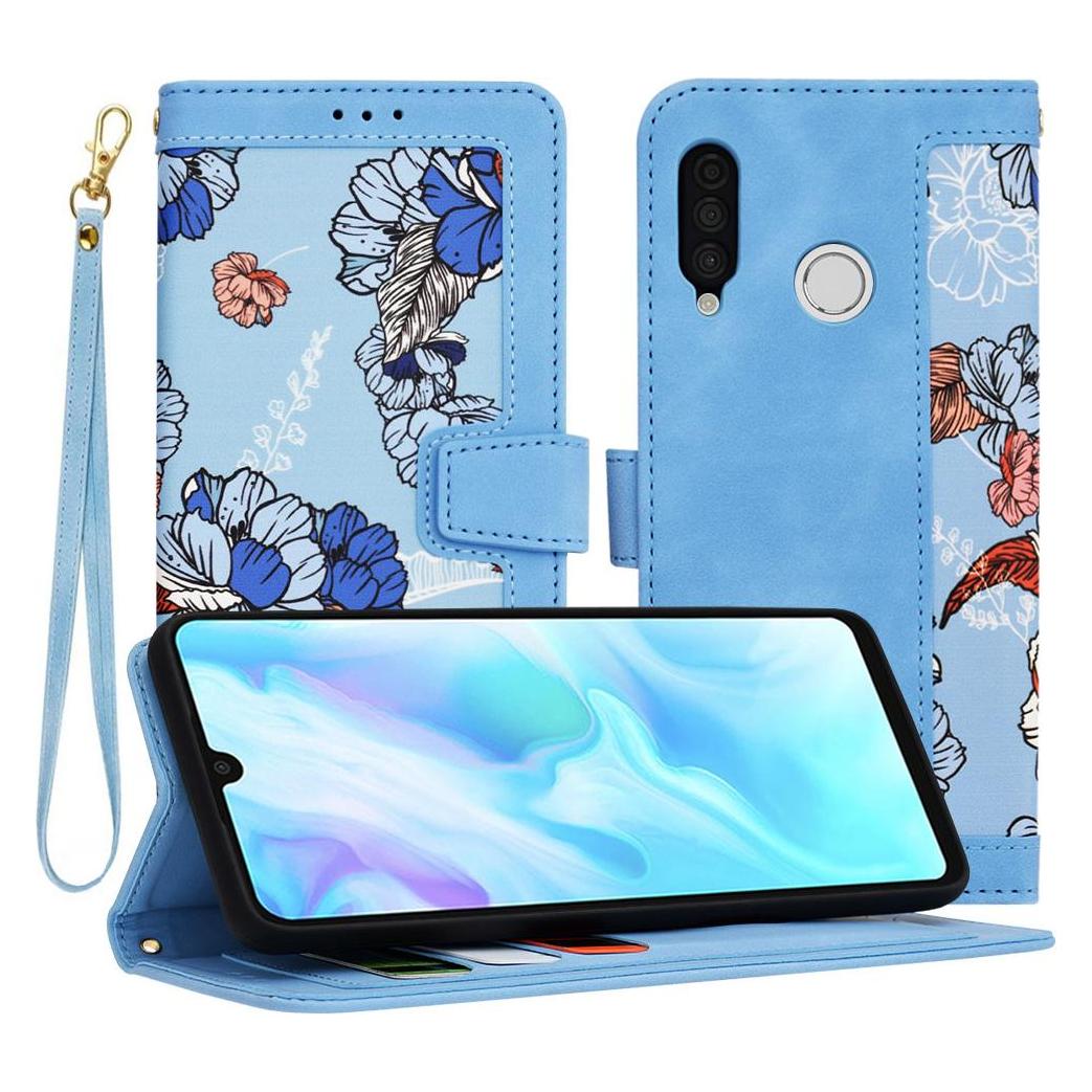 Techsuit - FlipCraft - Huawei P30 Lite / P30 Lite New Edition - Vibrant Blue (Huawei P30 Lite, Huawei P30 Lite New Edition) (56354209)