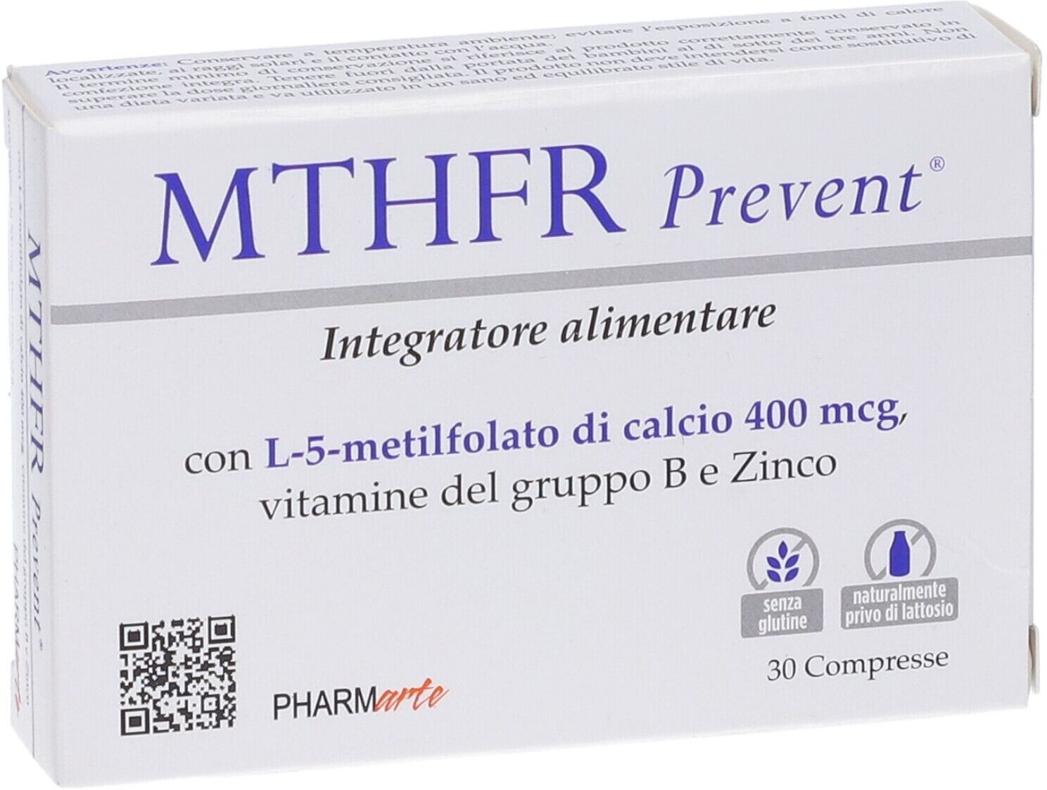PHARMARTE Srl MTHFR Prevent  30 Compresse