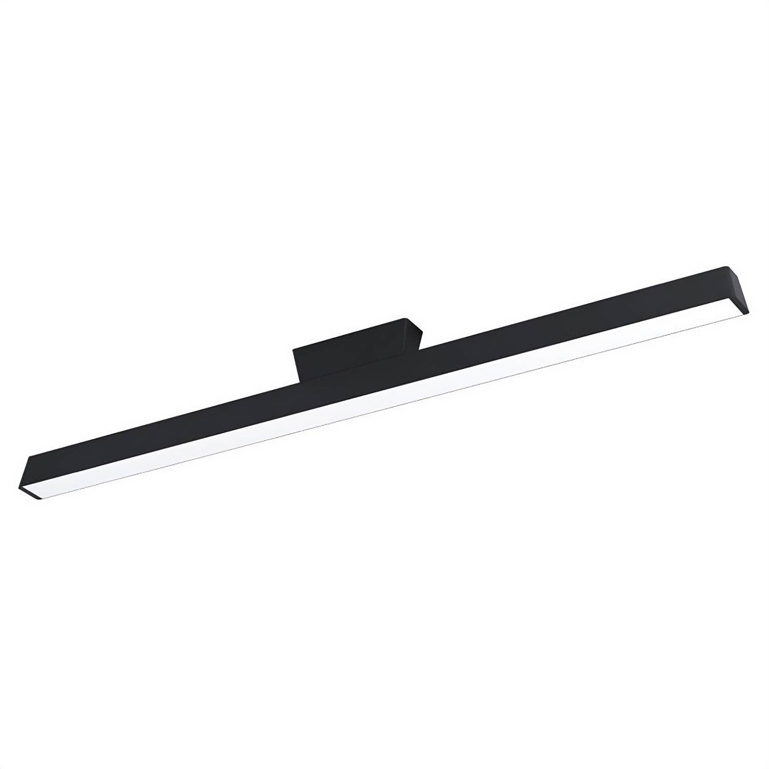 Eglo Plafondlamp Simolaris-Z Zigbee zwart B: 122 cm, D: 6 cm
