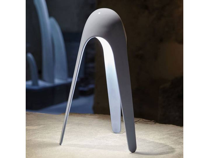 Cyborg Tafellamp Gray - Martinelli Luce - Woonkamer - Designer - Metaal