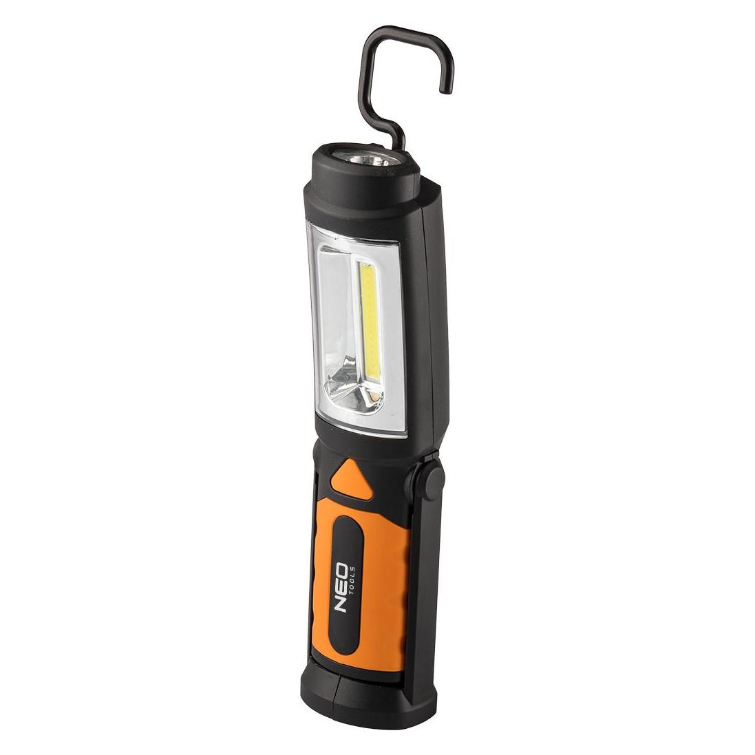 Neo Batteriebetriebene Werkstattleuchte 300 lm COB 2 in 1 + 3xAA Batterien (300 lm) (99-042)