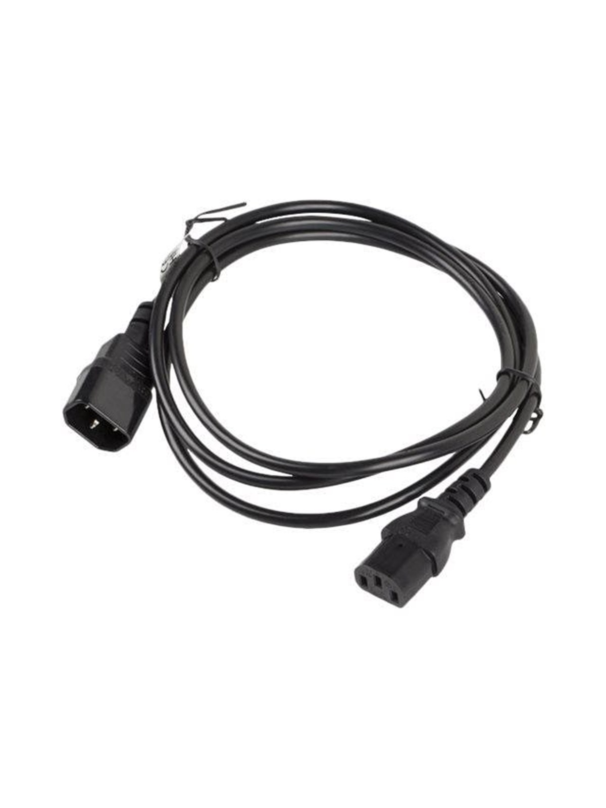 Lanberg - power extension cable - power IEC 60320 C13 to IEC 60320 C14 - 1.8 m