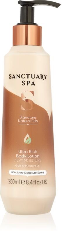 Sanctuary Spa Signature Natural Oils lait pour le corps hydratation intense 250 ml