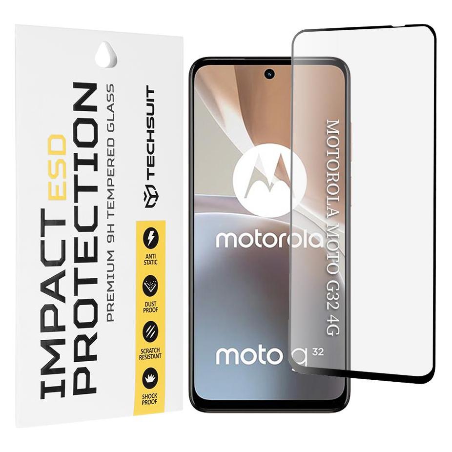 Techsuit - ESD Glass - Motorola Moto G32 - Black (Motorola Moto G32) (60230445)