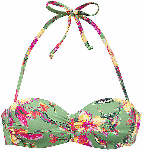LASCANA Damen Bikinioberteil hellgrün   36C W