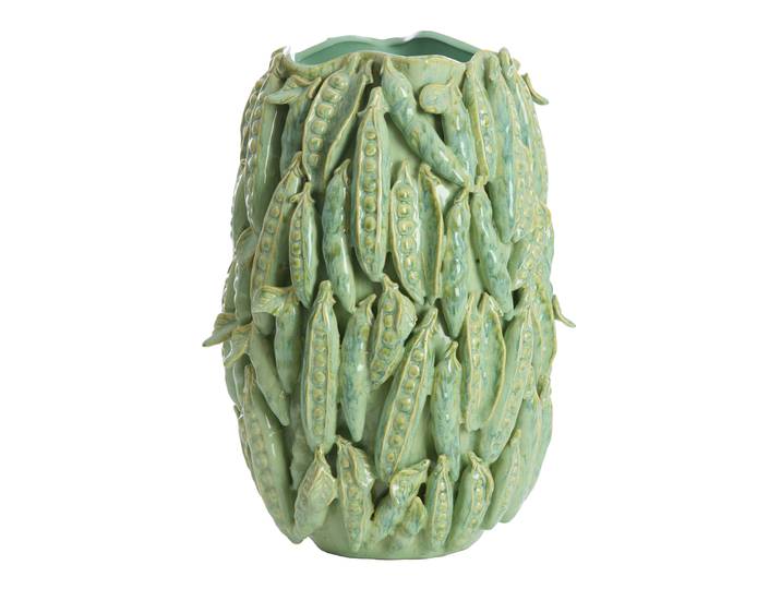 Light & Living Vaas Faba Keramiek, 45cm - Groen