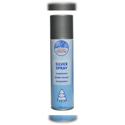 Christmas Decorations Sprühfarbe Weihnachten 150ml Silber Farbspray zum Basteln & Dekorieren silbernes Dekospray für Weihnachten & DIY Projekte Silberspray Metallic