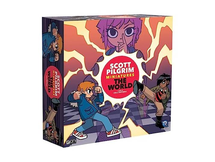 Renegade Game Studio , Scott Pilgrim Minatures: The World , Miniature Game , Ages 14+ , 2 to 4 Players , 45 to 60 Minutes Playing Time