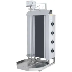 Dönergrill / Gyrosgrill - 4 Brenner - Elektro - Motor oben - max. 60 kg
