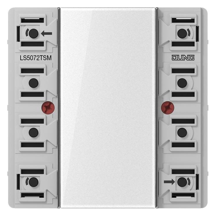 JUNG Tastsensor KNX LS UP perlmutt 2f 4pkt LS5072TSM (LS5072TSM)