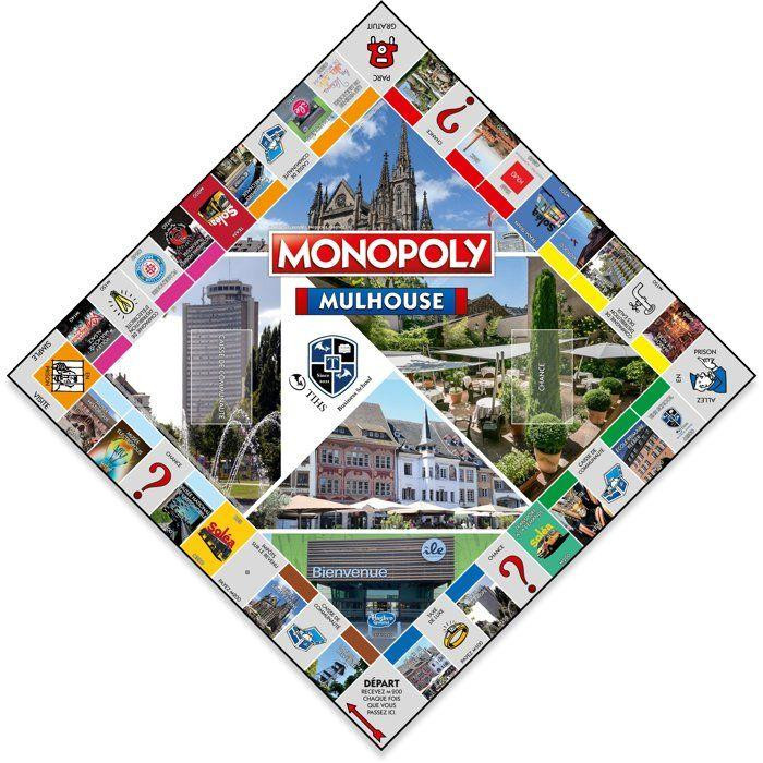 Monopoly Mulhouse speciale lokale editie van Winning Moves