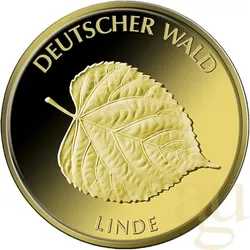20 Euro Goldmünze Deutscher Wald - Linde 2015 (G)