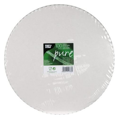 Papstar 11368 Kuchenpapier Rund (11368)
