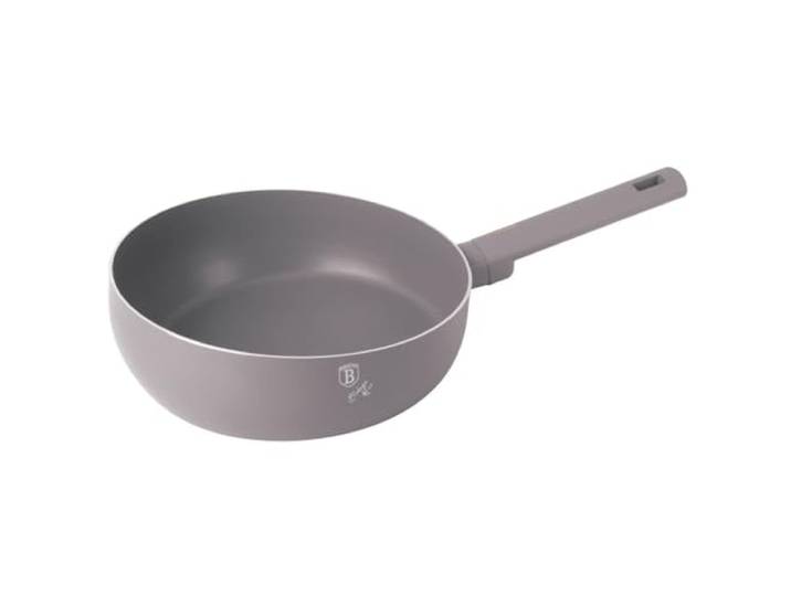 Berlinger Haus Omkeerbare pan met titanium coating, 26 cm, taupe collectie, energiebesparend en onderhoudsvriendelijk