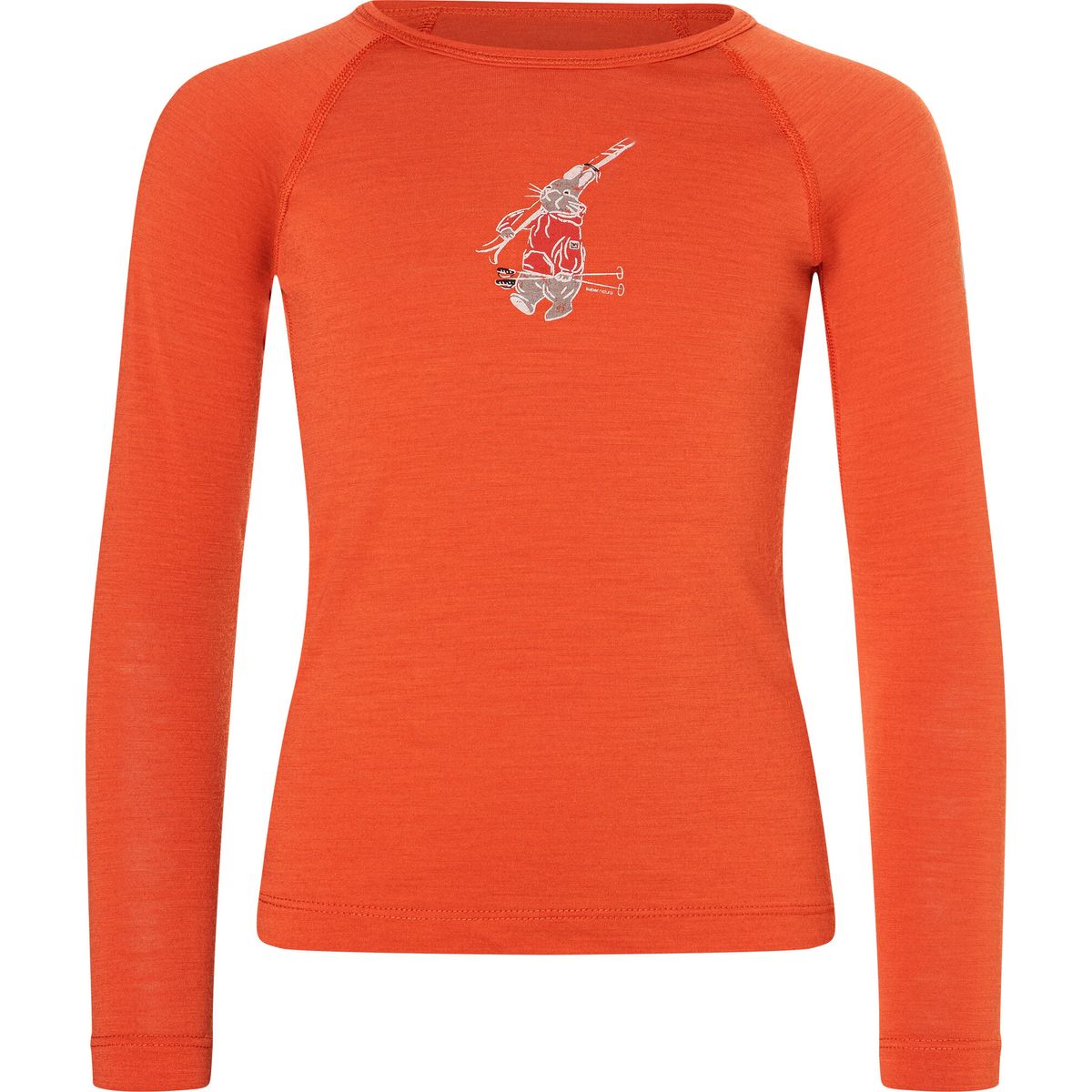 Super.Natural K Ski BUNNY175 LS chilli/various (82G) 110 SNK00113082G110
