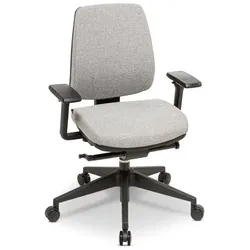Ergotec Drehstuhl Torrent Stoff Grau