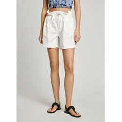 Pepe Jeans für Damen. PL801180 Kurze A-Linie weiß (29), Lässig, Baumwolle