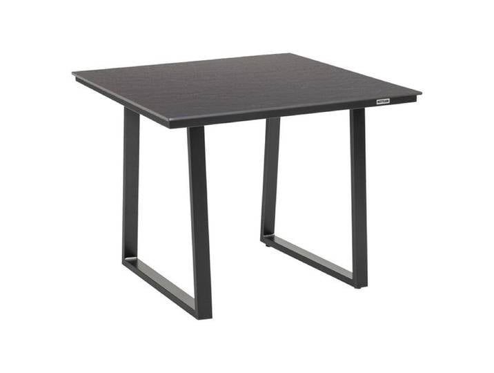 Kettler Skate Low Dining Gartentisch 95x95cm Aluminium/Kettalux Dunkelgrau