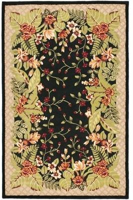 SAFAVIEH Handmade Berkeley Corrine Botanical Wool Rug