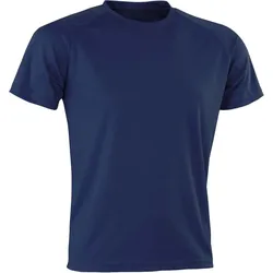 SPIRO Herren Sport Shirt 'Aircool' T-Shirt S287X navy L