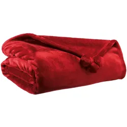 Vivaraise, Decke, Tender Pompons (180 x 140 cm)