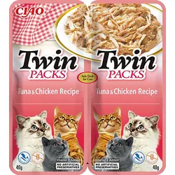INABA CAT Twin Thunfisch und Huhn 2x40g