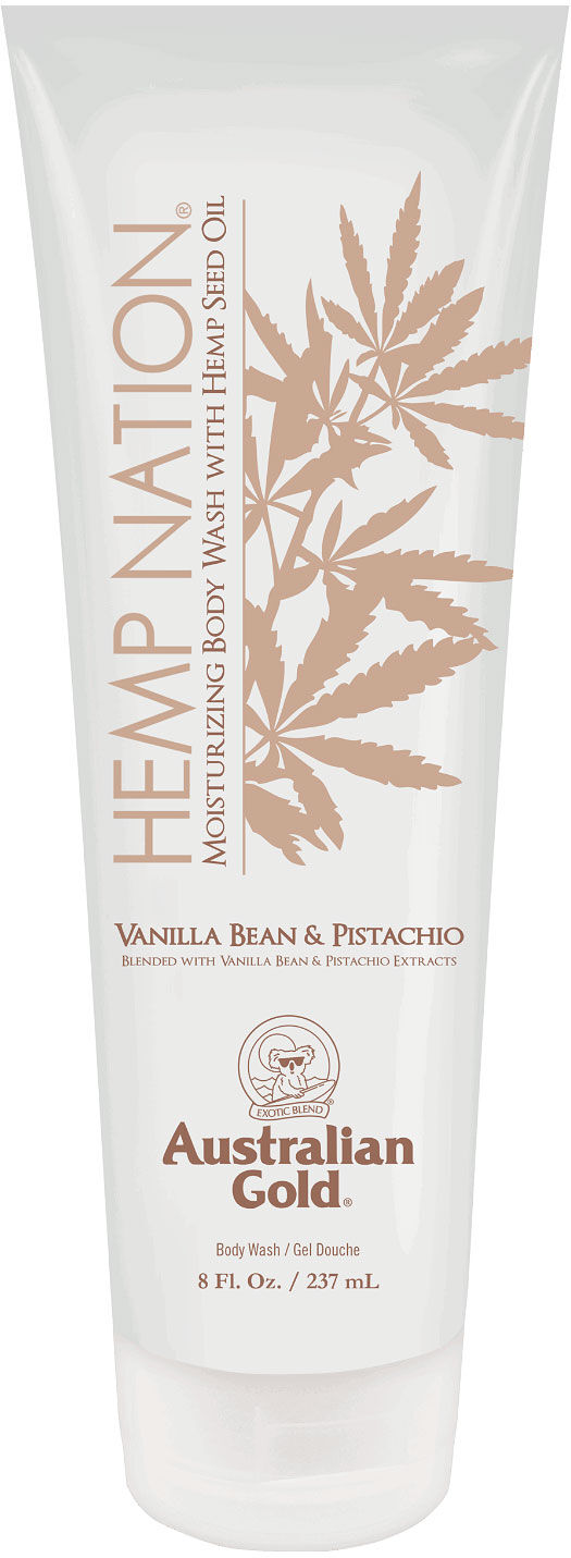 AUSTRALIAN GOLD Hemp Nation Vanilla Bean & Pistachio Body Wash 237ml