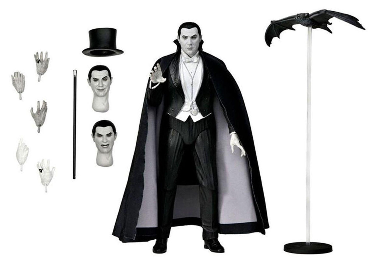 NECA Universal Monsters Dracula actiefiguur met accessoires, 18 cm