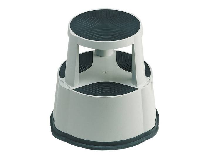 Tabouret Mobil Step antidérapant gris
