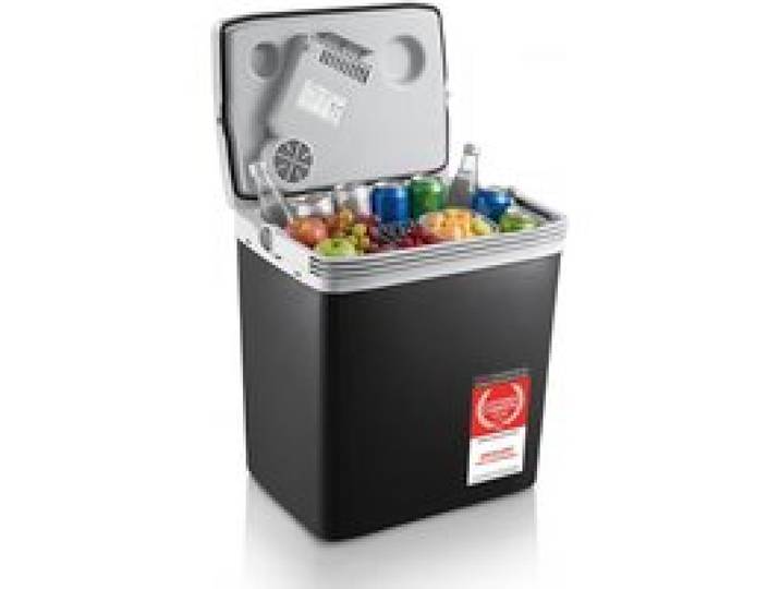 Glacire lectrique portable 32L TZS First Austria Bote Glacire 12V 220 V - Camping - Glaciere Electrique Voiture Noir