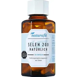 NATURAFIT Selen 200 natürlich Kapseln 180 St