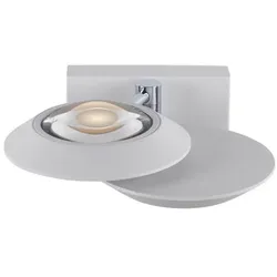 Neuhaus PURE LED-Wandleuchte Oculis Metall Weiß