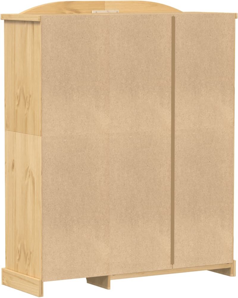 vidaXL Garde-robe Corona 151,5x52x186 cm bois de pin massif