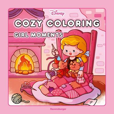 Cozy Coloring Disney - Girl Moments, Taschenbuch von , Ravensburger Verlag GmbH, 978-3-473-48131-6