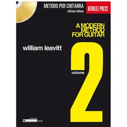 Metodo moderno per chitarra vol. 2 con CD, Fachbücher