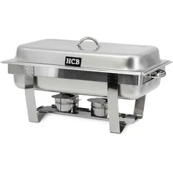 HCB Chafing dish - 1/1 GN - Edelstahl